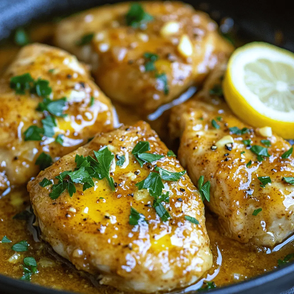 To make Flavorful Cowboy Butter Chicken, you need simple, fresh ingredients. Each one plays a key role in creating a tasty meal. Here’s what you need: - 4 boneless, skinless chicken breasts - 1/2 cup unsalted butter, softened - 2 cloves garlic, finely minced - 1 tablespoon smoked paprika - 1 tablespoon brown sugar - 1 teaspoon cayenne pepper (adjust for spice) - 1 teaspoon dried parsley - 1 teaspoon dried thyme - Salt and freshly cracked black pepper to taste - Juice of 1 lemon - Fresh parsley, finely chopped, for garnish These ingredients come together to create a dish packed with flavor. The chicken is tender and juicy, while the cowboy butter adds richness and a kick. You can find the full recipe to guide you through the steps. Enjoy this easy weeknight meal that will impress everyone at the table! To start, grab a medium mixing bowl. In this bowl, blend 1/2 cup of softened butter with 2 cloves of minced garlic. Add 1 tablespoon of smoked paprika and 1 tablespoon of brown sugar for sweetness and depth. For heat, mix in 1 teaspoon of cayenne pepper. You can adjust this based on your spice level. Toss in 1 teaspoon each of dried parsley and dried thyme for herbal notes. Finally, squeeze in the juice of 1 lemon and add a pinch of salt and pepper. Use a fork or spatula to mix everything until smooth and well combined. This cowboy butter will add big flavor to your chicken. Next, preheat your oven to 375°F (190°C). While it heats, take 4 boneless, skinless chicken breasts and pat them dry with paper towels. This helps the chicken cook evenly. Don’t forget to season both sides with salt and freshly cracked black pepper. This simple step boosts the chicken's flavor and makes it taste great. Once the chicken is seasoned, take half of your cowboy butter mixture and spread it over the top of each chicken breast. Be generous! Make sure every piece gets a good coating. Place the chicken in a lightly greased baking dish, keeping them spaced apart for even cooking. Put the dish in your preheated oven and bake for 25-30 minutes. You want the chicken to reach an internal temperature of 165°F (74°C). About five minutes before it's done, carefully take the chicken out. Baste the tops with the remaining cowboy butter mixture using a spoon or brush. This adds a final burst of flavor. Once cooked, let the chicken rest for 5 minutes. This helps the juices redistribute. Before serving, sprinkle with chopped fresh parsley for a nice touch. For the full recipe, check the details above. To make the best Flavorful Cowboy Butter Chicken, start with high-quality chicken breasts. Always pat them dry. This helps them brown nicely. Preheating your oven is key. Set it to 375°F (190°C) before you start. Using a lightly greased baking dish ensures even cooking. Baste the chicken with butter halfway through. This step adds extra moisture and flavor. The cowboy butter is the star. Use fresh garlic for a bold taste. Smoked paprika gives a nice depth. Adjust the cayenne pepper for your spice preference. Adding brown sugar balances the heat nicely. Fresh lemon juice brightens the dish. Don’t skip the salt and pepper; they bring out all the flavors. For a twist, try adding a splash of hot sauce or some fresh herbs. Serve the chicken on a large platter. Drizzle with any melted butter from the dish. Freshly chopped parsley adds a pop of color. Pair it with roasted vegetables or a side salad. For a hearty touch, serve it with rice or warm bread. Lemon wedges are great for a refreshing squeeze on top. Enjoy this dish as a fun weeknight meal! For the complete recipe, check the [Full Recipe]. {{image_4}} You can make this meal even better by adding veggies. Vegetables give extra flavor and nutrition. Try adding sliced bell peppers or zucchini. You can also use broccoli or green beans. Just chop them into small pieces. Toss them in the cowboy butter mix before spreading it on the chicken. Bake them together for a colorful dish. The veggies will soak up all the tasty butter flavors. Want to turn up the heat? You can easily spice it up! Add more cayenne pepper to the cowboy butter. If you like bold flavors, toss in some crushed red pepper flakes too. You can also add chili powder for a different taste. For a smoky kick, try chipotle powder. Mix and match spices to suit your taste. Just remember, start small and add more if you need it. Looking for healthier options? You have great choices! Swap out the chicken breasts for turkey or tofu. Both options cook well and taste amazing. You can also use olive oil instead of butter. It keeps the dish light but still flavorful. Another idea is to serve it over a bed of greens instead of rice. This adds freshness and cuts calories. You can find the full recipe for this Cowboy Butter Chicken online for more ideas! After you make Flavorful Cowboy Butter Chicken, store any leftovers in the fridge. Place the chicken in an airtight container. It will stay fresh for up to three days. Always let the chicken cool to room temperature before sealing it. This helps keep it juicy and tasty. If you have more chicken than you can eat, freezing is a great option. Wrap each piece of chicken tightly in plastic wrap. Then, place them in a freezer-safe bag or container. It will stay good for up to three months. When you are ready to eat it, move the chicken to the fridge to thaw overnight. To reheat the chicken, you have a few choices. You can use an oven or a microwave. If using the oven, preheat it to 350°F (175°C). Place the chicken in a baking dish and cover it with foil. Heat for about 15-20 minutes, or until warm. If using the microwave, place the chicken on a plate and cover it with a damp paper towel. Heat in short bursts of one minute, checking often. This keeps the chicken moist and delicious. Cowboy butter is a rich and flavorful compound butter. It combines butter with spices, herbs, and garlic. This mix adds a punch of flavor to meats and vegetables. You spread it on cooked dishes or use it as a dip. The blend of smoked paprika and lemon gives it a unique twist. It makes your meal feel special without much effort. Yes, you can use chicken thighs instead of breasts. Thighs are juicier and have more flavor. They can also be more forgiving if overcooked. Just remember to adjust the cooking time. Thighs may need a bit longer to cook through. Ensure the internal temperature reaches 165°F (74°C) for safety. To adjust the spice level, you can modify the cayenne pepper. If you like it milder, use less. For more heat, add extra cayenne or try crushed red pepper flakes. You can also add a touch of hot sauce to the cowboy butter. Taste as you go to find your perfect balance. This post shared easy steps to make chicken with cowboy butter. You learned about ingredients, cooking methods, and tips to improve flavor. I also covered variations and storage to help you enjoy your meal longer. Remember, you can add veggies or spice it up to fit your taste. Use the tips to wow your family. Good cooking starts with good choices and some fun in the kitchen! Enjoy your delicious chicken and make it your own.
