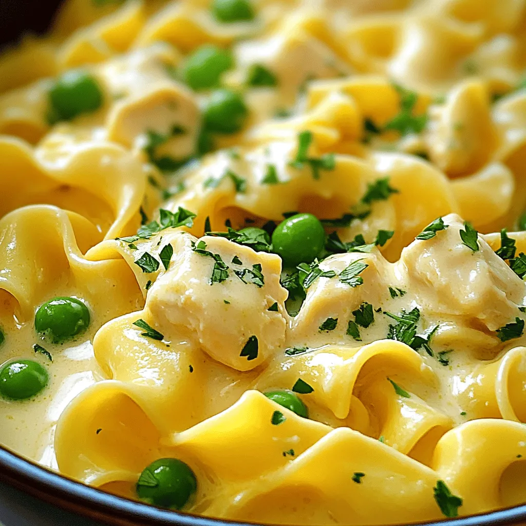 Chicken Buttered Noodles Creamy Flavorful Delight