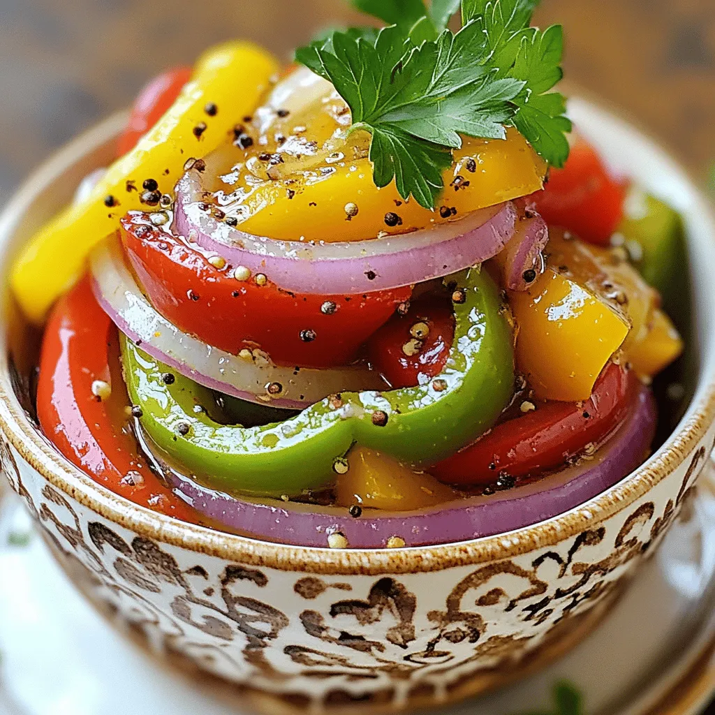 Tangy Pickled Pepper & Onion Relish Bold and Flavorful