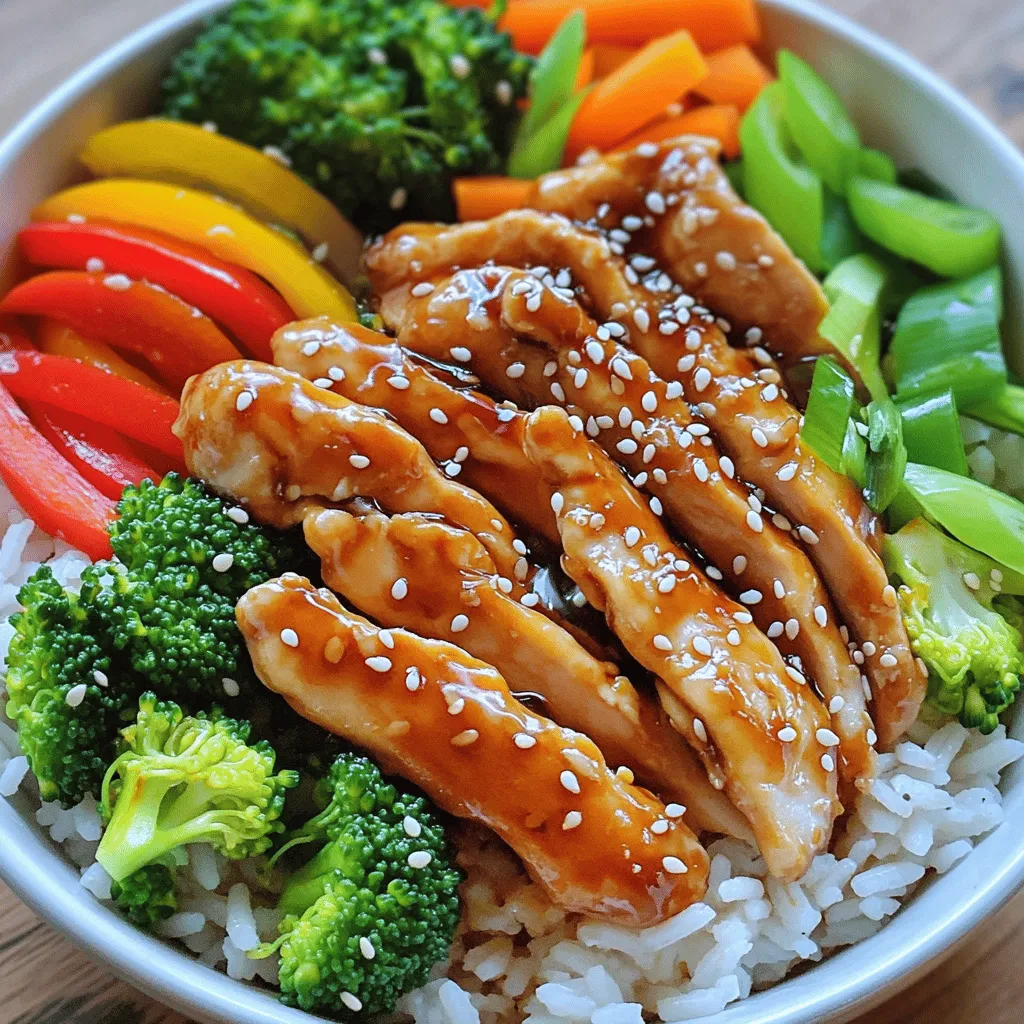 Delicious Teriyaki Chicken Rice Bowl Easy Dinner Idea