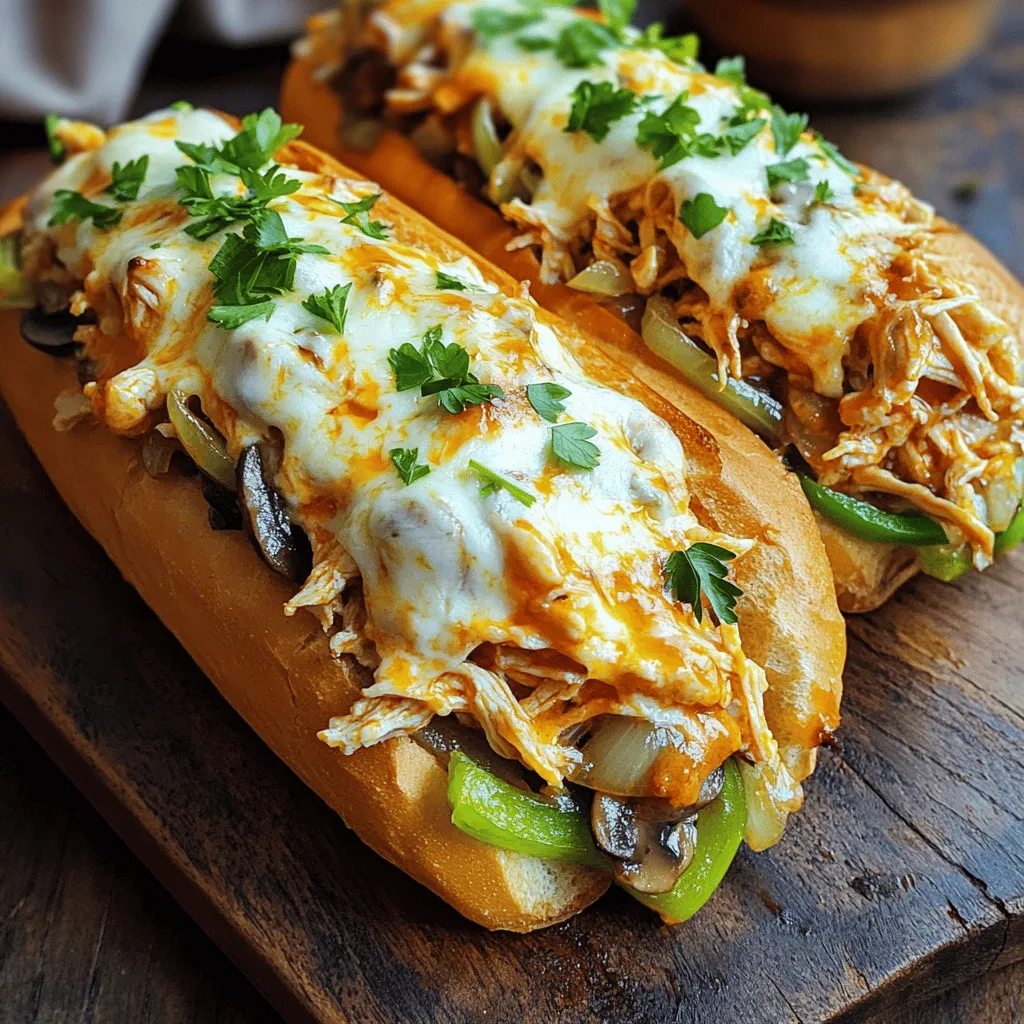 Buffalo Chicken Cheesesteak Flavorful Comfort Food