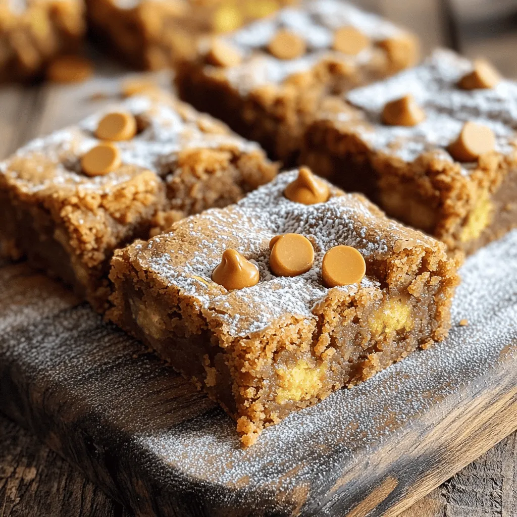 Chewy Butterscotch Zucchini Blondies Simple Recipe