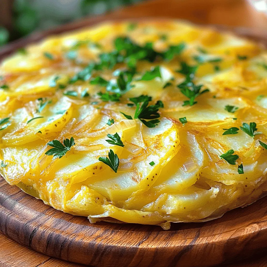 Tortilla Espanola – Spanish Egg and Potato Omelet Delight