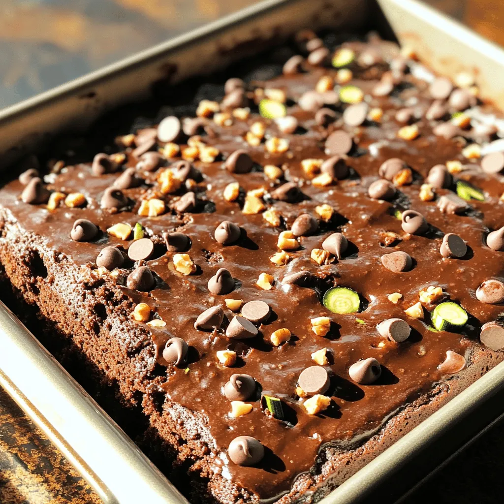 Double Chocolate Zucchini Cake Rich and Irresistible Delight