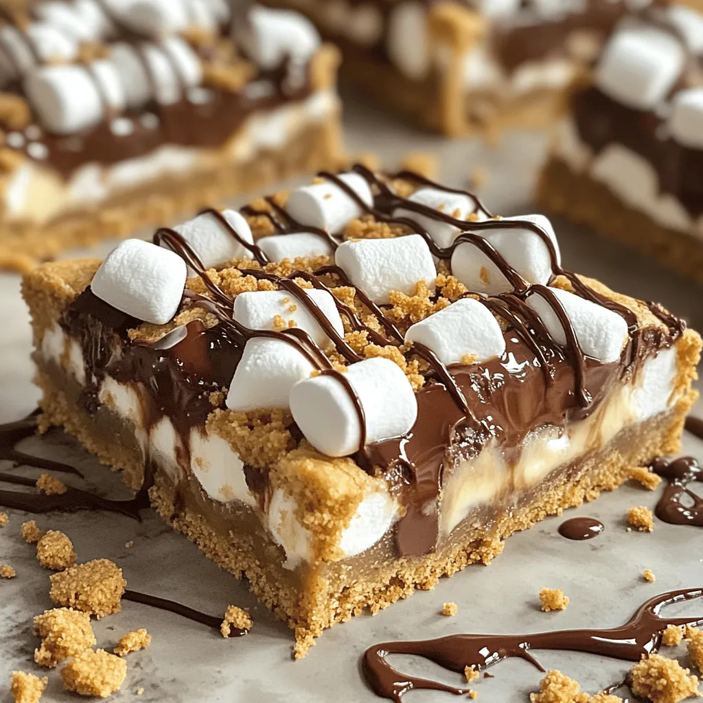 S’mores Cookie Bars Irresistible and Easy Recipe