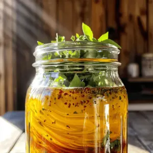 To make a great Italian salad dressing, you need a few key ingredients. Here’s what you will need: - 1/2 cup high-quality olive oil - 1/4 cup red wine vinegar (or apple cider vinegar for a twist) - 1 tablespoon Dijon mustard - 2 teaspoons honey - 1 teaspoon dried oregano - 1 teaspoon garlic powder - 1 teaspoon onion powder - 1/2 teaspoon fine sea salt - 1/4 teaspoon freshly ground black pepper - 1/2 teaspoon crushed red pepper flakes (optional) - Fresh herbs like basil or parsley, finely chopped These ingredients work together to create a zesty flavor. The olive oil gives richness, while the vinegar adds tang. The mustard and honey balance the taste. When choosing olive oil, look for extra virgin or cold-pressed oil. These types have the best flavor. Check the label for "first cold press" to ensure quality. A good olive oil should smell fresh, not stale. If possible, taste it before buying. A fruity, peppery flavor is ideal. Avoid oils that are labeled as "pure" or "light," as they are often mixed with cheaper oils. Feel free to customize your dressing! You can swap red wine vinegar for balsamic vinegar for a sweeter taste. Want a creamier dressing? Add a dollop of mayonnaise or yogurt. For an herby kick, mix in fresh basil or dill. You can even add a squeeze of lemon juice for extra brightness. Each variation offers a new twist to a classic recipe. Start by gathering your ingredients. You need red wine vinegar or apple cider vinegar, Dijon mustard, and honey. Pour the vinegar into a medium bowl. Add the Dijon mustard and honey. Whisk them together well. This helps the honey mix fully into the vinegar and mustard. While whisking, slowly add the olive oil. This step is key for emulsifying the dressing. Emulsification means the oil and vinegar blend together smoothly. Keep whisking until the dressing looks nice and creamy. Now it’s time to add flavor. Sprinkle in the dried oregano, garlic powder, onion powder, fine sea salt, and black pepper. If you like heat, toss in crushed red pepper flakes. Whisk again until everything is well mixed. Taste the dressing. Adjust the salt or honey if needed. If you want fresh herbs, fold them in last. They add a lovely touch. Carefully pour your dressing into a clean jar or bottle. Let it sit at room temperature for 30 minutes. This resting time helps the flavors mix even more. You can store it in the fridge for up to a week. Remember to shake well before using! For the full recipe, check the instructions above. To make your Italian salad dressing shine, start with fresh ingredients. High-quality olive oil adds a rich flavor. Use red wine vinegar for a tangy kick. If you want a twist, try apple cider vinegar. Honey balances the acidity with sweetness. Always taste as you mix to adjust flavors. A great dressing has a balance of salty, sweet, and tangy. Add salt slowly, tasting as you go. If it’s too sour, add more honey. For a spicy touch, include red pepper flakes. Fresh herbs bring brightness, so fold them in last. Remember, your taste buds are your best guide! You don’t need fancy tools to make this dressing. A medium-sized mixing bowl and a whisk are perfect. A jar with a lid is great for storage. If you want to make it even smoother, use an immersion blender. It helps blend all the flavors well. For the Full Recipe, check the detailed steps. {{image_4}} You can change the vinegar in your dressing. Try using apple cider vinegar or white wine vinegar. Each type brings a new taste. Apple cider vinegar adds a sweet twist. White wine vinegar offers a light, crisp flavor. Experiment with what you have at home. Your creativity can lead to a great blend. Fresh herbs can boost your dressing. I love adding basil, parsley, or thyme. Just chop them finely before mixing. These herbs add color and flavor. You can also try spices like dill or chives. If you want a kick, add some crushed red pepper flakes. It’s all about balancing the flavors to suit your taste. If you prefer a creamy dressing, it’s easy to change. You can add a dollop of mayonnaise or Greek yogurt. This gives your dressing a rich texture. Mix it well with the other ingredients. You can also add parmesan cheese for extra flavor. This creamy version works great on salads or as a dip. For the full recipe of this delicious dressing, check out the Zesty Italian Dressing Delight. To keep your homemade Italian salad dressing fresh, store it in the fridge. Use a clean glass jar with a tight lid. This helps keep air out and flavors in. Shake the jar before each use. This will mix the dressing well again. Homemade Italian salad dressing lasts about one week in the fridge. After that time, the flavors may fade. Always check for any off-smells or changes in color before using. If it looks or smells strange, toss it out. If your dressing seems stale, don’t worry. You can add a splash of vinegar or a bit of lemon juice to wake it up. Shake it well to mix. If it’s too thick, add a bit of water or more olive oil. This will help bring back its fresh taste. For the full recipe, check out the Zesty Italian Dressing Delight section! To store homemade Italian dressing, use a clean jar or bottle. Ensure it has a tight lid to keep air out. This helps the flavors stay fresh. You can keep it in the fridge. Always give it a good shake before using. Yes, you can make Italian dressing in advance. In fact, letting it sit enhances the flavors. Make it a day or two ahead for the best taste. Homemade Italian dressing can last up to a week in the refrigerator. Store it in a sealed container to maintain freshness. Yes, homemade Italian dressing is often healthier than store-bought. You control the ingredients and can skip preservatives. This means fewer additives and more natural flavors. Italian dressing works well with many salads. Try it on a classic garden salad. It also complements pasta salads and grain bowls. Use it to dress roasted vegetables for a tasty side. Enjoy experimenting with different salad mixes! For the full recipe, check out Zesty Italian Dressing Delight. Homemade Italian salad dressing is easy and fun to make. You just need good ingredients, like fresh herbs and quality olive oil. Follow the steps to blend flavors and emulsify your dressing for the best taste. Experiment with different vinegars and spices for unique flavors. Remember to store your dressing right so it stays fresh. Making your own dressing is healthier too. Enjoy your salads with a personal touch!