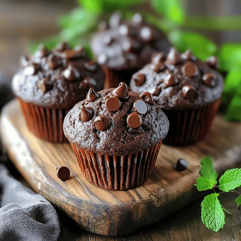 Chocolate Zucchini Muffins Easy and Delicious Recipe