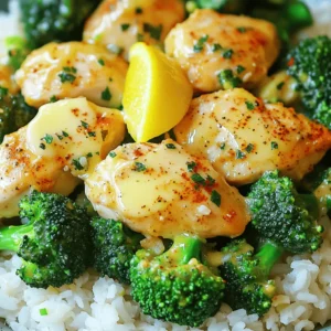 - Chicken and Broccoli Components - 2 boneless, skinless chicken breasts - 2 cups broccoli florets - Seasoning and Flavor Enhancers - 4 tablespoons unsalted butter, divided - 4 cloves garlic, minced - 1 teaspoon paprika - 1 teaspoon Italian seasoning - Salt and freshly cracked black pepper, to taste - 1 tablespoon freshly squeezed lemon juice - Optional Serving Suggestions - Cooked rice or quinoa (for serving, optional) Gather these ingredients for a quick and tasty meal. The chicken and broccoli create a healthy base. The butter and garlic bring rich flavors. You can add lemon juice for a fresh twist. If you want a filling side, serve it with rice or quinoa. I recommend using fresh ingredients for the best taste. This combination makes a colorful plate that looks as good as it tastes. For the full recipe, refer to the main section. - Drying and Seasoning the Chicken Start by patting the chicken breasts dry with paper towels. This step is key. Dry chicken sears better and forms a nice crust. Next, season both sides with paprika, Italian seasoning, salt, and pepper. This mix boosts the flavor of your dish. - Searing Techniques for Optimal Flavor Grab a large, deep skillet. Heat 2 tablespoons of unsalted butter over medium-high heat. Wait until the butter melts and starts to foam. Carefully add the seasoned chicken breasts. Sear them for 6-7 minutes on each side. You want rich golden brown color. Check that the internal temperature reaches 165°F (75°C). After cooking, transfer the chicken to a plate. Let it rest for a few minutes. - Sautéing Tips for Perfectly Cooked Broccoli In the same skillet, add 2 more tablespoons of butter. Next, toss in the broccoli florets. Sauté for 3-5 minutes. You want the broccoli to turn vibrant green and tender-crisp. Stir often for even cooking. - Garlic Sautéing Techniques to Avoid Bitterness Now, add minced garlic to the skillet. Sauté for about 30 seconds. Stir constantly to keep the garlic from burning. Remember, burnt garlic tastes bitter and ruins the dish. - Method to Blend Flavors Together After cooking, return the rested chicken to the skillet with broccoli. Squeeze fresh lemon juice over everything. This adds brightness and flavor. Gently toss to coat the chicken in the garlic butter. Blend the flavors well. - Final Cooking Tips for Texture and Taste Let the mixture cook for an additional minute. This warms everything through. Remove from heat, and your dish is ready to serve. You can find the full recipe details above. Enjoy your meal! - Best Practices for Searing Chicken To get great flavor, start with dry chicken. Pat it down with paper towels. Season it well with salt, pepper, and spices. Heat your skillet until it's hot. Add butter and let it melt. Place the chicken in the pan gently. Let it sear without moving it for 6-7 minutes. This forms a nice crust. Flip it over and cook the other side until golden brown. - Tips for Using Fresh Ingredients Fresh ingredients make a big difference. Choose bright green broccoli and firm chicken breasts. Fresh garlic gives the best flavor. If possible, use fresh herbs too. They add a burst of taste. Always wash your veggies to remove dirt and pesticides. - How to Ensure Chicken is Moist and Tender Moist chicken needs careful cooking. Use medium-high heat, but don’t rush it. Cook until the internal temperature is 165°F. Let it rest after cooking. This keeps the juices inside. Cutting it too soon lets them escape. - Broccoli Cooking Methods to Retain Nutrients To keep broccoli healthy, don’t overcook it. Sauté it for just 3-5 minutes. This keeps it crisp and bright. You can also steam it for 3 minutes if you prefer. This way, it stays nutritious and tasty. - Plating Tips for a Beautiful Meal For an eye-catching plate, stack the chicken nicely. Place the broccoli beside it. Use a large plate to give space. Drizzle extra garlic butter sauce over the top. This adds shine and flavor. - Garnishing Ideas for Added Visual Appeal Garnish your dish with lemon slices. Fresh herbs like parsley or basil look great too. A sprinkle of black pepper adds a nice touch. These simple additions make your meal pop. For more ideas, check the Full Recipe. {{image_4}} Substitutions for Chicken You can swap chicken breasts for chicken thighs. Thighs stay juicy and tender. You can also use turkey cutlets for a lighter option. For a vegetarian choice, try firm tofu or tempeh. Options for Different Vegetables Broccoli is great, but other veggies work too. You can use green beans, bell peppers, or asparagus. Cauliflower is another tasty choice. Just adjust cook times to keep them crisp. Spicy Garlic Butter Version Want some heat? Add red pepper flakes to the garlic butter. Start with a pinch and taste as you go. You can also mix in some sriracha for extra kick. Herbs and Seasoning Variations Feel free to play with herbs. Fresh thyme or parsley brighten the dish. You can also try rosemary or dill for a unique twist. Experimenting will lead to new favorites. Gluten-Free Adjustments This dish is already gluten-free. Just ensure your butter and seasonings are free from gluten. Serve with rice or quinoa for a gluten-free grain. Dairy-Free Options For a dairy-free version, use olive oil instead of butter. Coconut oil adds a nice flavor too. You can also try vegan butter for the same rich taste. For the full recipe, click [Full Recipe]. To store leftover garlic butter chicken and broccoli, let it cool first. Place it in an airtight container. This keeps the dish fresh and tasty. If you use a glass container, it helps you see the food inside. Store it in the fridge for up to three days. For reheating, I recommend using the stovetop. Heat it in a skillet over medium heat. Add a splash of water or broth to keep it moist. Stir gently to maintain the flavor and texture. You can also microwave it in short intervals, stirring in between. Yes, you can freeze this dish. Freezing helps preserve its flavor and nutrients. First, let the chicken and broccoli cool completely. Here are steps for successful freezing: - Cut the chicken into smaller pieces for easier thawing. - Place the chicken and broccoli in a freezer-safe container. - Label the container with the date for easy tracking. To thaw, move it to the fridge overnight. Reheat it in a skillet for the best taste. In the fridge, garlic butter chicken and broccoli lasts about three days. If frozen, it stays safe for about three months. Watch for signs of spoilage: - Look for a change in color or texture. - If it smells off or sour, it’s best to discard it. This way, you can enjoy your meal without worry! For the full recipe, check out the complete details. What’s the Best Way to Season Chicken? To season chicken well, use salt, pepper, and spices. I like paprika and Italian seasoning. They add a nice taste. Always season both sides of the chicken. This helps the flavor spread evenly. Can I Use Frozen Broccoli Instead? Yes, you can use frozen broccoli! Just thaw it first. If you cook it straight from frozen, it may become mushy. Thawed broccoli cooks fast, so watch it closely. How to Make This Recipe for a Larger Group? To serve more people, simply double or triple the recipe. Make sure you have enough chicken and broccoli. Use a larger skillet to cook everything at once. If you run out of space, cook in batches. Can I Make it in Advance for Meal Prep? You can prepare this meal in advance. Cook the chicken and broccoli, then store them in containers. They last well in the fridge for a few days. Just reheat before serving. What’s the Secret to Tender Broccoli? To keep broccoli tender, do not overcook it. Sauté it just until it turns bright green. This usually takes about 3-5 minutes. Stir it often to cook evenly. How Do I Know When the Chicken is Fully Cooked? The chicken is done when it reaches 165°F (75°C). Use a meat thermometer for accuracy. The chicken should be golden brown on the outside. If it is still pink inside, it needs more cooking. In this post, we covered how to make Garlic Butter Chicken and Broccoli. You learned about the key ingredients, step-by-step cooking methods, and tips for great flavor. We also explored variations, storage tips, and answered common questions. Enjoy experimenting with your dish. Make it your own by trying new flavors and methods. Cook with fresh ingredients for the best taste. Your meals can be easy, delicious, and healthy!