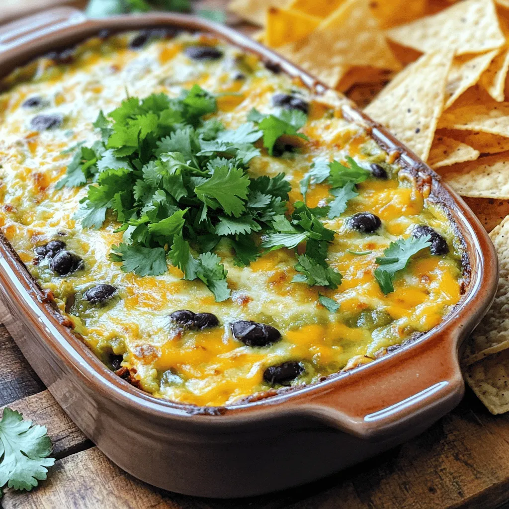 Green Chile Bean Dip Creamy and Flavorful Treat