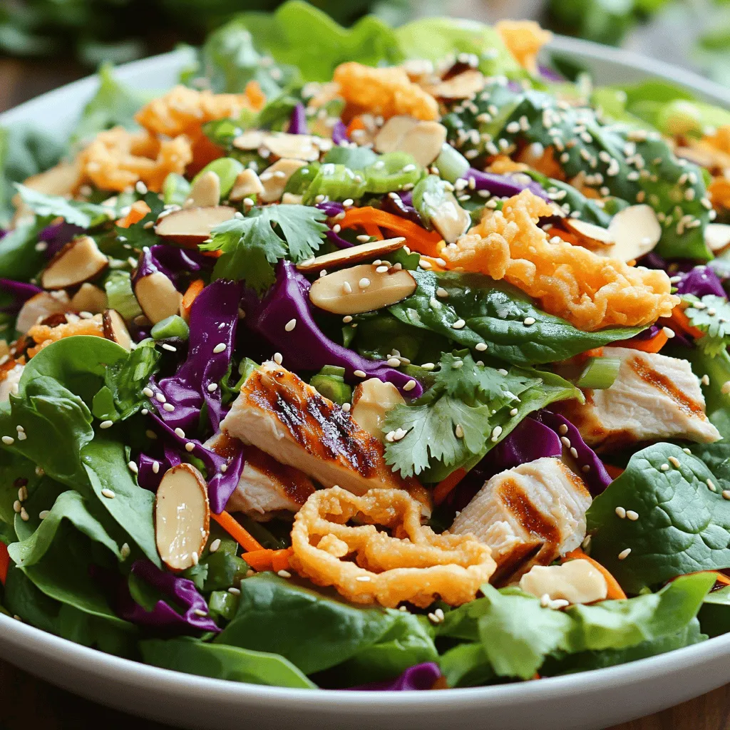 Asian Chicken Crunch Salad Flavorful and Fresh Recipe