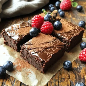 - 1 cup low-fat cottage cheese - 1/2 cup unsweetened cocoa powder - 1/2 cup almond flour - 1/2 cup honey or maple syrup - 1/4 cup coconut oil, melted - 2 large eggs - 1 teaspoon vanilla extract - 1/2 teaspoon baking powder - 1/4 teaspoon salt - Optional: 1/4 cup dark chocolate chips You need these ingredients to make fudgy cottage cheese protein brownies. Each item plays a key role in flavor and texture. The cottage cheese adds moisture and protein, making these brownies a healthy treat. Unsweetened cocoa powder gives a rich chocolate taste. Almond flour keeps them gluten-free while adding a nutty twist. Honey or maple syrup sweetens them up just right. Coconut oil makes the brownies moist and rich. The eggs act as a binder, keeping everything together. Vanilla extract brings out the flavors. Baking powder helps them rise a bit. Salt balances the sweetness and enhances the flavor. If you love chocolate, toss in some dark chocolate chips for extra yum! - Protein content: Each brownie has about 5 grams of protein. - Caloric breakdown: Each brownie is roughly 120 calories, depending on sweeteners. - Dietary restrictions: These brownies are gluten-free and can be made dairy-free with substitutions. This recipe is perfect for a healthy dessert. You get protein and a sweet taste without the guilt. If you want to enjoy a treat that fits into your meal plan, these brownies are the way to go! Check out the Full Recipe for all the delicious details. 1. First, preheat your oven to 350°F (175°C). 2. Next, prepare an 8x8-inch baking pan. Line it with parchment paper. Make sure some paper hangs over the sides. This helps lift the brownies out later. 3. Now, in a large mixing bowl, add 1 cup of low-fat cottage cheese. 4. Pour in 1/4 cup of melted coconut oil. 5. Add 1/2 cup of honey or maple syrup for sweetness. 6. Crack in 2 large eggs and add 1 teaspoon of vanilla extract. 7. Use an immersion blender or a food processor to mix everything until smooth. No lumps should remain. 1. In a separate bowl, whisk together 1/2 cup of unsweetened cocoa powder, 1/2 cup of almond flour, 1/2 teaspoon of baking powder, and 1/4 teaspoon of salt. 2. Gradually pour the dry mix into the wet mixture. 3. Use a spatula to fold it together gently. Be careful not to overmix. 4. If you want extra fudginess, fold in 1/4 cup of dark chocolate chips now. 1. Pour the brownie batter into your prepared baking pan. Spread it out evenly with the spatula. 2. Bake the brownies in the oven for 20-25 minutes. They are done when a toothpick comes out mostly clean. A few moist crumbs are okay. 3. Once baked, let them cool in the pan on a wire rack for about 10-15 minutes. 4. After they cool slightly, use the parchment paper to lift them out. 5. Let them cool completely on the rack before cutting into 16 squares. For the full recipe, check out the detailed instructions above. Enjoy making your fudgy cottage cheese protein brownies! To make your fudgy cottage cheese protein brownies perfect, focus on texture. The right texture is key. Use smooth cottage cheese for a creamy base. Blend it well with the eggs and oil. This ensures no lumps remain. The brownies should be soft yet firm but not dry. Avoid overmixing your batter. Gently fold the dry ingredients into the wet mix. Overmixing can make the brownies tough. Aim for a few flour streaks in your batter. This keeps them soft and fudgy. For a great look, dust the brownies with cocoa powder. You can also drizzle melted dark chocolate on top. Add fresh berries for color. This makes your brownies pop! Pair these brownies with beverages like almond milk or coffee. They also go well with yogurt. This adds protein and makes for a great snack! To keep your brownies fresh, store them in an airtight container. This helps them last longer. You can keep them at room temperature for a few days. For longer storage, place them in the fridge. They stay fresh for up to a week. You can also freeze them for later. Wrap each brownie in plastic wrap, then place it in a freezer bag. This keeps them tasty for up to three months. {{image_4}} You can easily change the taste of these brownies. First, try different sweeteners. While honey or maple syrup works well, you can use agave or stevia for a low-calorie option. Each sweetener adds its own twist. Next, think about adding nuts or fruits. Chopped walnuts, pecans, or even fresh berries can add nice textures and flavors. If you need gluten-free options, swap almond flour for oat flour. You can also use gluten-free flour blends. This keeps the brownies tasty while meeting dietary needs. For a vegan version, replace eggs with flax eggs. Mix one tablespoon of flaxseed meal with three tablespoons of water. Let it sit until it thickens. You can also use a plant-based yogurt instead of cottage cheese for creaminess. To make these brownies even more exciting, consider adding seeds or spices. Chia seeds or hemp seeds can boost nutrition without changing the taste much. For a spicy kick, add a pinch of cinnamon or a dash of cayenne pepper. Want to make it a dessert? Top with fresh whipped cream or a scoop of ice cream. You can also drizzle melted dark chocolate or peanut butter for added fun. Can I use regular cottage cheese instead of low-fat? Yes, you can use regular cottage cheese. It will add more creaminess. But, it may also increase the fat content. If you want a lighter treat, stick to low-fat. How can I make these brownies more fudgy? To make these brownies fudgier, add more chocolate. You can use an extra 1/4 cup of dark chocolate chips. You can also reduce the baking time by a minute or two. This keeps them moist and soft. Can I double the recipe? Yes, you can double the recipe. Just use a larger pan. A 9x13-inch pan works well for doubled amounts. Make sure to adjust the baking time too, as they may need a bit longer to cook through. How do I make these brownies in a different size pan? You can use different pan sizes. If you use a larger pan, the brownies will bake faster. If using a smaller pan, they may need more time. Always check with a toothpick to see if they are done. Best way to serve these brownies warm or cold? These brownies are great warm or cold. Warm brownies are soft and gooey. Cold brownies have a nice firm texture. Try both to see which you prefer! Can I freeze these brownies? Yes, you can freeze these brownies. Cut them into squares and wrap them well. Use plastic wrap or a freezer bag. They last for about three months. Thaw them in the fridge before enjoying. For the full recipe, check out Fudgy Cottage Cheese Protein Brownies. This recipe makes soft, fudgy brownies with a protein boost. You start by mixing cottage cheese with melted coconut oil, sweetener, eggs, and vanilla. Blend this until smooth. Next, whisk together cocoa powder, almond flour, baking powder, and salt. Combine both mixtures gently, adding dark chocolate chips if you want. Pour the batter into a prepared pan and bake at 350°F for 20-25 minutes. These brownies are high in protein thanks to the cottage cheese. They are a great treat for anyone looking to enjoy a healthy snack. Each brownie packs a great taste and keeps you full longer. Perfect for post-workout or a sweet afternoon snack. Enjoy every bite! For the complete recipe, check out the Full Recipe section. This blog post shared a simple recipe for fudgy protein brownies using cottage cheese. We covered tasty ingredients, nutritional facts, and step-by-step baking instructions. You learned helpful tips for the best texture and ways to serve your brownies. The article also explored fun variations like different flavors and dietary options. With this knowledge, you can enjoy a delicious treat that fits your health goals. Dive in and create your own batch today!