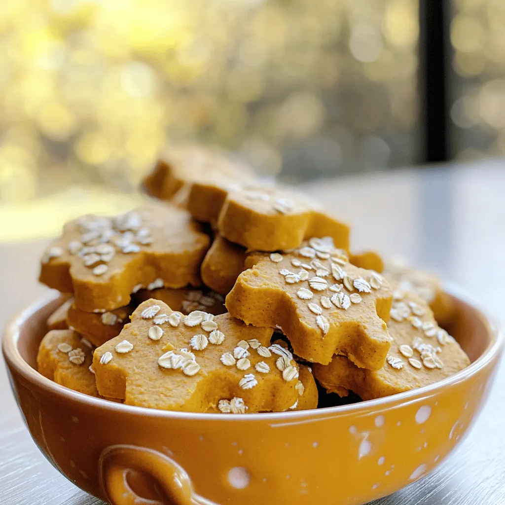 To make these tasty treats, you need a few key ingredients: - 1 cup canned pure pumpkin (not pumpkin pie filling) - 1/2 cup rolled oats - 1/3 cup unsweetened peanut butter (ensure it's xylitol-free) - 1/2 teaspoon ground cinnamon (optional) - 1/4 cup ground flaxseed (optional) - 1 cup whole wheat flour (or oat flour for gluten-free) These ingredients work together to create a healthy and fun snack for your dog. The pumpkin gives a nice flavor and is good for digestion. The oats and peanut butter add texture and taste that dogs love. You can add a few ingredients to make these treats even better: - A dash of honey for sweetness - A tablespoon of mashed banana for extra flavor - A bit of coconut oil for healthy fats These additions are not necessary but can make the treats more appealing to your pup. Just remember to keep the amounts small. If you don’t have some ingredients on hand, here are some easy swaps: - Use almond butter if you run out of peanut butter. - Try pumpkin puree with sweet potato for a different taste. - Swap the whole wheat flour with oat flour if your dog has gluten issues. These substitutes keep the treats tasty and safe for your furry friend. You can find many options in your kitchen or store! For the full recipe, check out Easy Pumpkin No-Bake Treats for Dogs. First, gather your ingredients. You will need: - 1 cup canned pure pumpkin (not pumpkin pie filling) - 1/2 cup rolled oats - 1/3 cup unsweetened peanut butter (make sure it’s xylitol-free) - 1/2 teaspoon ground cinnamon (optional) - 1/4 cup ground flaxseed (optional) - 1 cup whole wheat flour (or oat flour for gluten-free) In a large bowl, mix the canned pumpkin, rolled oats, and peanut butter. Stir well until everything blends smoothly. If you want a little extra flavor, add the ground cinnamon and flaxseed. Mix again until it is evenly mixed. Next, add the whole wheat flour bit by bit. Keep stirring until you have a dough that is firm but not sticky. Now it’s time to form the treats. Turn the dough out onto a lightly floured surface. Knead it gently with your hands until it holds together well. Roll the dough out to about 1/4 inch thick. You can use cookie cutters to make fun shapes or roll small balls for easy treats. Once shaped, place the treats on a baking sheet lined with parchment paper. Allow the treats to sit at room temperature for 30 minutes. This helps them firm up nicely. After they have set, transfer them to an airtight container. You can store them in the fridge for up to one week. This way, your dog will always have a fresh snack ready to enjoy. You can find the full recipe above to guide you through this fun process! To make great treats, the dough must be just right. If it feels too sticky, add a bit more flour. If it’s too dry, mix in a touch of pumpkin or peanut butter. The dough should hold together without crumbling. It should not be too wet, or it won’t shape well. When serving these treats, think about your dog's size. Cut them into smaller pieces for tiny dogs. Larger dogs can enjoy bigger shapes. Always serve treats in a clean bowl. You can also mix them with your dog’s regular food for a fun surprise. To entice your dog even more, use fun shapes. Cookie cutters make the treats look exciting. You can add a sprinkle of oats on top. A small dollop of dog-friendly frosting can also make them special. These small touches will make your dog wag their tail with joy! {{image_4}} You can change up the flavor of these treats easily. Try using sweet potato instead of pumpkin. This adds a different taste while keeping it healthy. You can also mix in mashed bananas. Dogs love the sweetness of bananas! For a savory twist, consider adding plain yogurt. It makes the treats creamy and tasty. Some dogs have food allergies. If your dog is sensitive to wheat, use oat flour instead of whole wheat flour. This keeps the treats gluten-free. For peanut butter lovers, make sure to avoid brands with xylitol. You can swap peanut butter with almond butter or sunflower seed butter. Both options are safe and tasty for dogs. Think about seasonal flavors to keep things fun. In the fall, add some apple puree or a dash of nutmeg. These flavors match the autumn vibe perfectly. In the summer, try adding coconut flakes for a tropical twist. During the holidays, a hint of ginger can make your treats festive. Your dog will love these seasonal snacks! To keep your easy pumpkin no-bake treats fresh, store them in an airtight container. This helps to lock in moisture and flavor. Place the container in the refrigerator to maintain the treats' firmness. Avoid leaving them out at room temperature for too long, as they can dry out. When stored properly in the fridge, these treats last about one week. Make sure to check for any signs of spoilage, like a strange smell or mold. If they look good, your dog can enjoy them throughout the week! If you want to save some treats for later, freezing is a great option. Simply place the treats in a freezer-safe bag or container. They can last for up to three months in the freezer. When you're ready to serve, let them thaw in the fridge for a few hours or at room temperature for quicker serving. Enjoy your time making these delicious treats with your furry friend! Yes, you can use regular flour. Whole wheat flour adds more fiber. It is often better for your dog’s digestion. If you want a gluten-free option, oat flour works great too. Just make sure your dog has no allergies to oats. Yes, these treats are fine for puppies. They contain safe, natural ingredients. Just ensure your puppy is not allergic to any of them. Start with small amounts to see how they react. Always consult your vet if you have concerns. You can give these treats a few times a week. Moderation is key to keep your dog healthy. These treats should not replace a balanced diet. Treats are fun but should be a small part of your dog's meals. Follow your vet's advice for the best guidelines. For more details on making these treats, check out the Full Recipe. You now have all the details to create easy pumpkin no-bake treats for your pup. We covered key ingredients, step-by-step instructions, helpful tips, yummy variations, and storage methods. Remember, you can adjust flavors based on your dog's needs. Keep these treats fresh and fun for every season. With these simple recipes, your dog will enjoy tasty snacks that are good for them. Happy treating!