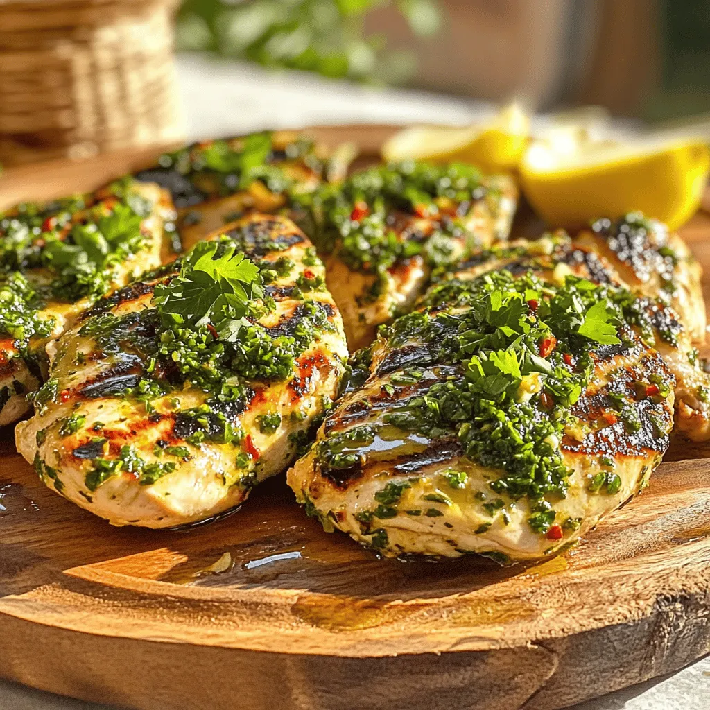 Vibrant Chimichurri Chicken Flavorful and Refreshing Dish