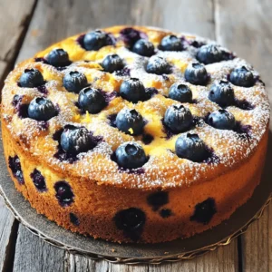 - 2 cups all-purpose flour - 1 cup unsalted butter - 1 cup granulated sugar - 2 large eggs - 2 cups fresh blueberries - 1/2 teaspoon baking powder - 1/2 teaspoon baking soda - 1/4 teaspoon salt - 1/2 cup sour cream - Zest of 1 large lemon - Powdered sugar for dusting When I make this rich buttery blueberry breakfast cake, I start with fresh, high-quality ingredients. Using 2 cups of all-purpose flour gives the cake structure. One cup of unsalted butter adds richness and moisture. Granulated sugar sweetens the cake perfectly. I always use two large eggs, as they help bind the ingredients well. The blueberries are the star of this recipe. I prefer fresh blueberries, but thawed and drained frozen ones work too. For baking, I add 1/2 teaspoon baking powder, 1/2 teaspoon baking soda, and 1/4 teaspoon salt to the mix. These baking essentials ensure the cake rises beautifully. Optional enhancements can take this cake over the top. I often include 1/2 cup of sour cream to add creaminess. The zest of one large lemon brightens the flavor, making it even more delightful. Finally, dusting the cake with powdered sugar gives it a lovely finish. You can find the full recipe to guide you through baking this delicious cake. - Preheat oven to 350°F (175°C). - Grease and flour the baking pan. Start by preparing your baking pan. I like to use a 9x13 inch pan. This size helps the cake bake evenly. Greasing and flouring the pan stops the cake from sticking. - Combine dry ingredients. - Beat butter and sugar until fluffy. - Add eggs, vanilla extract, and lemon zest. Next, grab a medium bowl. In this bowl, whisk together the flour, baking powder, baking soda, and salt. This mix is your dry base. In a larger bowl, beat the softened butter with the sugar. Mix until it's light and fluffy. This should take about 3-4 minutes. Now, add in the eggs one at a time. Ensure each egg mixes well before adding the next. Finally, stir in the vanilla extract and lemon zest. This adds a lovely flavor to your cake. - Alternate adding dry ingredients and sour cream. - Fold in blueberries gently. Now it's time to bring everything together. Begin adding your dry mix to the wet ingredients. Alternate this with the sour cream. Start and end with the flour mix. This keeps your cake light. After mixing, gently fold in the blueberries using a spatula. Be careful not to crush them. You want those juicy pockets of blueberries. - Pour batter into baking pan. - Bake for 35-40 minutes. - Cool before dusting with powdered sugar. Pour the batter into your prepared pan. Spread it evenly with a spatula. Then, bake in your preheated oven for about 35-40 minutes. Check for doneness with a toothpick. It should come out clean with a few moist crumbs. After baking, let the cake cool for about 10 minutes in the pan. Then, transfer it to a wire rack. Once cooled, you can dust the top with powdered sugar for a nice touch. Enjoy your Rich Buttery Blueberry Breakfast Cake! For the complete details, refer to the Full Recipe. To get the right texture, avoid overmixing the batter. Overmixing makes the cake dense. Remember to use room temperature ingredients. They mix better and help the cake rise nicely. Consider adding vanilla bean paste for more flavor depth. It gives a rich taste that makes the cake special. You can also experiment with lemon zest variations. A hint of lemon brightens the overall flavor. For a beautiful presentation, serve with fresh blueberries or a mint garnish. This adds color and freshness to your slices. Use decorative plates for serving. They make the dish look even more inviting. For the complete recipe, check the Full Recipe section. {{image_4}} You can switch blueberries for raspberries or blackberries. These fruits add fun flavors. You might also make a mixed berry breakfast cake. This gives you a colorful treat that is full of taste. Try using any combination of berries you enjoy. The cake will still be rich and buttery. If you want a gluten-free cake, use almond flour. It works well and keeps the cake moist. For those avoiding dairy, use coconut oil instead of butter. This change keeps the cake rich while meeting dietary needs. You can still enjoy a delicious treat without the usual ingredients. Add warmth to your cake with spices like cinnamon or nutmeg. These spices create a cozy vibe, perfect for breakfast. You can also mix in white chocolate chips for extra richness. They melt into the cake, giving you sweet pockets of flavor. Experiment with these ideas to find your favorite twist! You can keep the Rich Buttery Blueberry Breakfast Cake at room temperature for up to 3 days. Make sure to cover it well to keep moisture in. This will help keep the cake soft and tasty. For longer storage, refrigerate the cake for up to a week. If you want to save it even longer, freeze slices for up to 3 months. Wrap each slice in plastic wrap, then place it in a freezer bag. This keeps the cake fresh and ready for when you want a quick treat. To enjoy the cake warm, pop a slice in the microwave for a few seconds. This brings back the rich buttery flavor. However, I find it best served at room temperature. The taste and texture shine through when it's not too hot or too cold. To make a gluten-free version, use gluten-free flour blends. These blends work well in baked goods. They mimic regular flour while keeping your cake light and fluffy. Just replace the all-purpose flour with the blend in the recipe. Yes, you can use frozen blueberries. Just make sure they are thawed and drained. This step helps prevent excess moisture in your cake. It also keeps your cake from becoming too soggy. To check if the cake is done, use a toothpick. Insert it into the center of the cake. If it comes out clean with a few moist crumbs, it's ready. This ensures you have a perfectly baked breakfast cake. Yes, you can make this cake ahead of time. It stores well in the refrigerator for up to a week. You can also freeze it for up to three months. Thaw it in the fridge when you're ready to enjoy it again. Check out the Full Recipe for more details! This post shared how to make a rich, buttery blueberry breakfast cake. We covered key ingredients, baking steps, and how to enhance the flavor. Remember not to overmix for the best texture. Feel free to swap out fruits or adjust for dietary needs. This cake is not just tasty but also easy to store and reheat. Whether serving fresh or putting your twist on it, enjoy your baking!