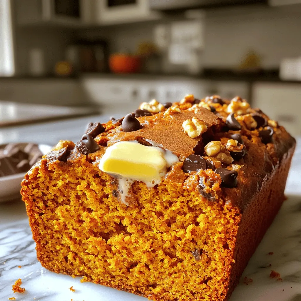 Super Moist Pumpkin Bread Perfect for Fall Flavor