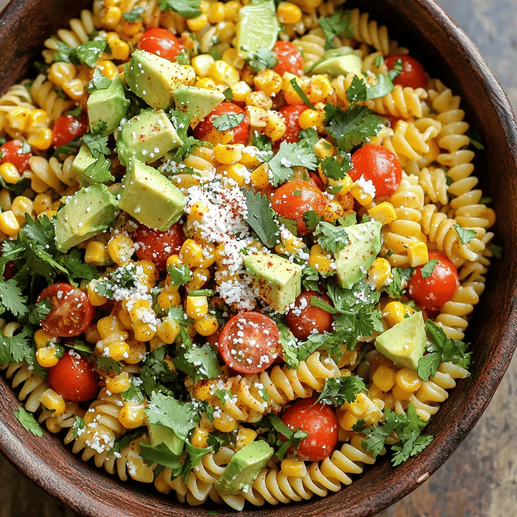 Mexican Street Corn Pasta Salad Flavorful and Fresh
