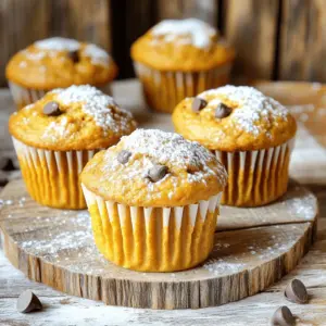 To make flourless pumpkin muffins, you need the following ingredients: - 1 cup canned pumpkin puree - 2 large eggs - 1/2 cup almond butter (creamy or crunchy) - 1/4 cup pure maple syrup - 1 teaspoon vanilla extract - 1 teaspoon baking soda - 1 teaspoon pumpkin pie spice - 1/2 teaspoon salt These ingredients form the base of the muffins. The pumpkin puree gives them moisture and flavor. Almond butter adds richness and protein. Eggs help bind the mix together, making them fluffy. For extra taste, consider adding: - 1/3 cup chopped walnuts or pecans (optional, for added crunch) - 1/4 cup chocolate chips (optional, for a delightful sweetness) Chopped nuts bring a nice texture. Chocolate chips add sweetness and make the muffins more fun! If you have allergies or dietary needs, here are some swaps: - Use sunflower seed butter instead of almond butter for nut-free options. - Substitute honey or agave syrup for maple syrup, if preferred. - Replace eggs with flax eggs for a vegan option. Just mix 1 tablespoon of flaxseed meal with 2.5 tablespoons of water per egg. These substitutions help you enjoy the muffins while catering to your needs! First, set your oven to 350°F (175°C). This step is key for even baking. Next, prepare your muffin tin. You can line it with paper liners or grease each cup with cooking spray or oil. This will help the muffins pop out easily after baking. In a large bowl, combine one cup of canned pumpkin puree, two large eggs, half a cup of almond butter, a quarter cup of pure maple syrup, and one teaspoon of vanilla extract. Use a whisk or an electric mixer to blend these ingredients until the mixture is smooth. This step adds moisture and flavor to your muffins. In another bowl, whisk together one teaspoon of baking soda, one teaspoon of pumpkin pie spice, and half a teaspoon of salt. Mixing dry ingredients separately helps ensure that the baking soda and spices are evenly distributed. Gradually add the dry mixture to the wet ingredients. Stir gently until just combined. It’s okay if a few lumps remain; overmixing can make the muffins tough. Using a scoop or a spoon, fill each muffin cup with batter until it's about two-thirds full. This gives the muffins room to rise while baking. It’s important to not overfill them. Place your muffin tin in the preheated oven. Bake for 18 to 20 minutes. Check for doneness by inserting a toothpick into the center of a muffin. If it comes out clean, your muffins are ready. Let them sit in the tin for five minutes to cool. Then transfer them to a wire rack to cool completely. Enjoy the wonderful aroma while they bake! To make your muffins moist, use fresh pumpkin puree. I like to use canned pumpkin for its smooth texture and rich flavor. Mix well until the batter is smooth; this helps keep the muffins light. Do not overmix the batter; a few lumps are okay. This keeps moisture in and makes them soft. Add nuts or chocolate chips for extra texture and taste. One common mistake is overbaking. Keep an eye on your muffins. Check them at 18 minutes with a toothpick. If it comes out clean, they are ready. Another mistake is not measuring ingredients correctly. Use measuring cups for dry and wet ingredients. This ensures the right balance. Lastly, do not skip greasing the muffin tin or using liners. This prevents sticking and makes cleanup easy. After baking, let the muffins cool in the tin for 5 minutes. This helps them firm up. Then, move them to a wire rack to cool completely. This stops them from getting soggy. Store cooled muffins in an airtight container. They last up to 3 days at room temperature. If you want to keep them longer, freeze them for up to 3 months. Just wrap them well to prevent freezer burn. {{image_4}} You can easily make these muffins gluten-free. The main ingredient, almond butter, is already gluten-free. Always check labels to ensure no hidden gluten exists. Use certified gluten-free oats or flour substitutes if you want a different texture. Coconut flour or almond flour can work well in this recipe. Just remember, these flours absorb more moisture. Adjust your liquid ingredients to keep the muffins moist. To make these muffins vegan, replace the eggs with flax eggs. To create a flax egg, mix one tablespoon of ground flaxseed with three tablespoons of water. Let it sit for five minutes until it thickens. You can also substitute maple syrup with agave nectar or date syrup. These swaps keep your muffins delicious and plant-based. Adding flavors can lift your muffins to another level. Mix in chocolate chips for sweetness. Use dark or semi-sweet chips for a richer taste. If you like crunch, add chopped walnuts or pecans. These nuts add texture and healthy fats. For a spicier kick, increase the pumpkin pie spice or add cinnamon. You can also try nutmeg or ginger for warmth. Experiment with these options to find your favorite flavor blend! To store leftover muffins, let them cool completely. Place them in an airtight container. You can keep them at room temperature for up to three days. If you live in a humid area, use the fridge. Just remember, the fridge may dry them out a bit. You can freeze these muffins for up to three months. Wrap each muffin tightly in plastic wrap. Then, place them in a freezer bag or container. When you're ready to eat one, take it out and let it thaw at room temperature. You can also warm it in the microwave for about 15 seconds. These muffins will last for about three days at room temperature. In the fridge, they can stay fresh for about a week. Freezing extends their life to three months. Make sure to check for any signs of spoilage before eating. Yes, you can use other nut butters. Options include peanut butter or cashew butter. Each nut butter has a unique taste. So, choose one you like. Remember, the texture may change slightly. You can use honey or agave syrup instead of maple syrup. Both sweeteners work well in this recipe. They add sweetness and moisture. If you want a sugar-free option, try a sugar substitute. The muffins are done when a toothpick comes out clean from the center. You can also check if the tops are firm and slightly golden. If they look wet or soft, bake them a bit longer. Yes, you can replace eggs with a flax egg or applesauce. To make a flax egg, mix one tablespoon of ground flaxseed with three tablespoons of water. Let it sit for a few minutes to thicken. Applesauce works too, using a quarter cup instead of one egg. Flourless pumpkin muffins are easy and fun to make. I shared key ingredients, both required and optional, to help enhance your muffins. With clear steps, you can bake these treats without any fuss. Remember the tips to avoid common mistakes and ensure moist muffins. Lastly, explore variations and storage methods for the best results. Baking should be enjoyable, so have fun experimenting with flavors and ingredients!