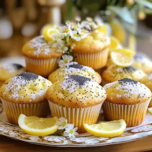 - 1 cup all-purpose flour - 1/2 cup whole wheat flour - 1/2 cup granulated sugar - 1 tablespoon poppy seeds - 1 teaspoon baking powder - 1/2 teaspoon baking soda - 1/4 teaspoon salt - 1 cup plain Greek yogurt - 1/4 cup vegetable oil - 2 large eggs - Zest of 1 lemon - 2 tablespoons fresh lemon juice - 1 teaspoon vanilla extract Each measurement plays a key role in our Lemon Poppy Seed Greek Yogurt Muffins. I use a mix of all-purpose flour and whole wheat flour for a wholesome taste. The sugar adds sweetness, while poppy seeds give that fun crunch. Baking powder and baking soda help the muffins rise and become fluffy. The salt balances the flavors perfectly. Greek yogurt is the star of this recipe. It adds moisture and a slight tang. Vegetable oil keeps the muffins tender. The eggs bind everything together. Lemon zest and juice bring a bright, fresh flavor. Finally, vanilla extract rounds everything out with warmth. Greek yogurt is more than just a tasty addition. It is high in protein, which helps keep you full. It also adds creaminess without extra fat. The probiotics in Greek yogurt are great for gut health, too. Using it in baking gives a lovely texture and flavor. Plus, it keeps muffins moist, making them last longer. This ingredient truly makes our Lemon Poppy Seed Greek Yogurt Muffins special! First, preheat your oven to 350°F (175°C). This helps the muffins bake evenly. Next, prepare a muffin tin. You can line it with paper liners or grease each cup with cooking spray. In a large bowl, sift together the flours, sugar, poppy seeds, baking powder, baking soda, and salt. Use a whisk to mix well. This step removes lumps and blends the dry ingredients. In another bowl, mix the Greek yogurt, vegetable oil, eggs, lemon zest, lemon juice, and vanilla extract. Whisk this mixture until smooth. It should look creamy and well combined. Now, pour the wet ingredients into the dry mixture. With a rubber spatula, fold them together gently. You want them just combined, so don’t overmix! Now, fill each muffin cup about two-thirds full with the batter. This allows the muffins to rise without overflowing. Place the muffin tin in your preheated oven. Bake them for 18-20 minutes. Check if they are done by inserting a toothpick into the center. If it comes out clean, they are ready! Once baked, take the muffin tin out of the oven. Let the muffins cool in the pan for 5 minutes. This helps them firm up a bit. Then, transfer them to a wire rack to cool completely. For serving, arrange the muffins on a nice platter. Dust with powdered sugar for a charming touch. You can also add lemon slices and edible flowers to make the display pop! Using Greek yogurt in baking adds moisture and a rich taste. It makes your muffins soft and fluffy. Here are some tips to use Greek yogurt well: - Always use plain Greek yogurt. Flavored kinds add extra sugar. - Let the yogurt sit at room temperature for about 15 minutes before using. This helps it blend better. - If your yogurt is too thick, you can mix in a splash of milk to thin it out. To get the best muffin texture, follow these steps: - Mix dry and wet ingredients separately first. This helps each part blend well. - Be gentle when mixing. Fold the wet ingredients into the dry until just combined. A few lumps are okay. - Fill muffin cups about two-thirds full. This gives them space to rise without overflowing. Sometimes muffins do not turn out as expected. Here are common issues and fixes: - Muffins are too dense: This can happen if you overmix the batter. Mix just until combined. - Muffins are dry: Overbaking can cause dryness. Check them a few minutes early. - Muffins don't rise: Make sure your baking powder and baking soda are fresh. Old leavening agents may not work well. Following these tips can help you create tasty Lemon Poppy Seed Greek Yogurt Muffins every time! {{image_4}} You can easily change this recipe to fit different diets. For gluten-free muffins, swap all-purpose flour with a gluten-free blend. Make sure it has xanthan gum to help with texture. For a vegan option, replace eggs with flax eggs. Use 1 tablespoon of ground flaxseed mixed with 2.5 tablespoons of water for each egg. Also, choose a plant-based yogurt instead of Greek yogurt. These swaps help keep the muffins tasty while meeting your dietary needs. Adding extra flavors can make these muffins even better. Try mixing in fresh blueberries or raspberries for a fruity twist. You can also add chopped nuts like walnuts or almonds for crunch. If you love spices, a pinch of cinnamon or cardamom can add warmth. Another fun idea is to mix in chocolate chips for a sweet surprise. Experiment with these additions to find your favorite flavor combo! These muffins can shine in many settings. Serve them warm with butter or cream cheese for breakfast. They make a great snack with a cup of tea in the afternoon. For a fun twist, turn them into mini desserts. Serve with a scoop of lemon sorbet on the side. You can also serve them at brunch. Arrange them on a platter with fresh fruit and herbal tea for a lovely presentation. To keep your lemon poppy seed muffins fresh, store them in an airtight container. Place a paper towel in the container to absorb moisture. This helps prevent sogginess. Keep the container at room temperature for up to three days. If you want to keep them longer, use the freezer. Freezing muffins is a great way to save extras for later. First, let the muffins cool completely. Then, wrap each muffin tightly in plastic wrap. Place the wrapped muffins in a freezer-safe bag or container. You can freeze them for up to three months. When you're ready to enjoy one, simply thaw it at room temperature or microwave it for a few seconds. These muffins taste best within three days of baking. After that, they may start to lose their freshness. If stored properly, you can enjoy them for up to a week. Freezing extends their shelf life, keeping them tasty and moist for months. Yes, you can substitute whole wheat flour. Use all-purpose flour instead. This change makes the muffins lighter. Whole wheat flour adds a nutty flavor and more fiber. If you prefer a softer muffin, stick with all-purpose flour. You can use regular yogurt or sour cream. Both will work well. If you want a dairy-free option, try coconut yogurt. It adds a nice flavor and keeps the muffins moist. Just remember, the texture may change a bit. To reduce sweetness, cut back on sugar. Try using 1/3 cup instead of 1/2 cup. You can also add more lemon juice or zest. This adds flavor without more sugar. Another option is to use a sugar substitute like stevia. This post covered the key ingredients and measurements for perfect muffins. We explored how to use Greek yogurt to boost flavor and texture. You learned step-by-step instructions to prepare, bake, cool, and serve your muffins. We shared tips to ensure your muffins are just right and offered variations for special diets. Finally, we provided essential storage info and answered common questions. Remember, baking is fun, so experiment and enjoy your time in the kitchen!