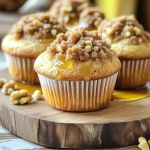 - 2 cups all-purpose flour - 1 cup brown sugar, packed - 1 tablespoon baking powder - 1/2 teaspoon baking soda - 1/2 teaspoon salt - 1/2 cup unsalted butter, melted - 2 large eggs - 1 cup buttermilk (or milk with vinegar substitute) - 1 teaspoon vanilla extract - 1/2 cup chopped nuts (optional) To create these tasty muffins, you need simple yet key ingredients. The all-purpose flour gives structure, while brown sugar adds sweetness and moisture. Baking powder and baking soda help the muffins rise. You also need salt to enhance flavor. Melted butter brings richness, and eggs bind everything together. Buttermilk adds tang and moisture, making the muffins tender. Finally, vanilla extract gives a warm, inviting aroma. If you like nuts, add some for crunch. - 1/3 cup all-purpose flour - 1/3 cup brown sugar, packed - 1 teaspoon ground cinnamon - 2 tablespoons unsalted butter, cold and diced The streusel topping is easy to make. You mix flour and brown sugar for sweetness. Ground cinnamon adds warmth and spice. Cold butter gives it a crumbly texture. This topping makes the muffins even more delightful. Using these ingredients, you will create a batch of muffins that everyone will love. The combination of flavors and textures will make your baking experience fun and rewarding. - Preheat oven to 350°F (175°C) - Prepare muffin tin using liners or non-stick spray First, start your oven. Set it to 350°F (175°C). This step warms it up for the muffins. Next, grab your muffin tin. You can line it with paper liners or spray it with non-stick spray. This will help the muffins come out easily. - Whisk together flour, brown sugar, baking powder, baking soda, and salt In a big bowl, add two cups of all-purpose flour. Then, mix in one cup of packed brown sugar. Next, add one tablespoon of baking powder, half a teaspoon of baking soda, and half a teaspoon of salt. Use a whisk to blend everything well. This mix makes the base of your muffins. - Mix melted butter, eggs, buttermilk, and vanilla until smooth Now, take another bowl. Pour in half a cup of melted butter. Crack in two large eggs. Add one cup of buttermilk and one teaspoon of vanilla extract. Whisk these together until the mix is smooth. This mixture adds moisture and flavor to your muffins. - Gradually add wet ingredients to dry, mix gently, and fold in nuts (if using) Next, pour the wet mix into the bowl with the dry mix. Stir it gently until just combined. Don’t overmix! A few lumps are okay. If you want, fold in half a cup of chopped nuts like walnuts or pecans. They add a nice crunch. - Blend flour, brown sugar, cinnamon, and cold butter until crumbly For the streusel topping, take a small bowl. Add one-third cup of all-purpose flour, one-third cup of packed brown sugar, and one teaspoon of ground cinnamon. Cut in two tablespoons of cold, diced butter. Use a fork or your fingers to mix until it looks like coarse crumbs. This topping gives a sweet and crunchy finish to your muffins. - Distribute batter in muffin cups, sprinkle streusel topping, and bake Now, scoop the muffin batter into the prepared muffin cups. Fill them about two-thirds full. Then, sprinkle the streusel topping generously over each muffin. Place the tin in the oven and bake for 18 to 20 minutes. Check the muffins with a toothpick. If it comes out clean, they are ready. Let them cool in the tin for about 5 minutes before moving them to a wire rack to cool fully. Enjoy your warm, sweet muffins! To get light and fluffy muffins, avoid overmixing. When you mix, stop as soon as the wet and dry ingredients come together. A few lumps in the batter are okay. They help keep the muffins soft. When measuring flour, use a spoon to fill your measuring cup. Then, level it off with a knife. This method gives you the right amount without packing it down. You can add extra spices to boost flavor. Consider cinnamon, nutmeg, or even ginger for a warm taste. For a twist, try adding vanilla or almond extract to the batter. Just a little can change the whole muffin experience. You could also mix in some citrus zest, like lemon or orange, for freshness. To check if your muffins are done, use a toothpick. Stick it in the center of a muffin. If it comes out clean, they are ready. If it has wet batter on it, bake for another minute or two. This simple test helps ensure your muffins are perfectly baked every time. {{image_4}} You can make these muffins even more fun with add-ins. Try adding fruits like blueberries or mashed bananas. They add sweetness and moisture. You can also mix in nuts like almonds or pecans for a nice crunch. Each choice brings a unique flavor that makes each bite special. If you want a healthier muffin, swap all-purpose flour for whole wheat flour. This change adds fiber and nutrients. You can also use gluten-free flour if you need a gluten-free option. For sweetening, consider using honey or maple syrup instead of brown sugar. These alternatives can reduce sugar while still keeping the muffins sweet. Seasonal spices can take your muffins to the next level. In the fall, add pumpkin spice for a cozy flavor. For the holidays, mix in cranberries or even chocolate chips. These variations not only change the taste but also make your muffins festive and fun for any occasion. To keep your Brown Sugar Streusel Muffins fresh, store them at room temperature. Place them in an airtight container. This helps lock in moisture and flavor. If you want them to last longer, you can refrigerate them. However, the fridge might dry them out a bit. So, I recommend room temperature for best taste. Freezing is a great option if you want to save some muffins for later. To freeze them, let the muffins cool completely. Then, wrap each muffin in plastic wrap tightly. Place them in a freezer-safe bag or container. They can stay fresh in the freezer for up to three months. When you want to enjoy a muffin, take it out and thaw it. You can leave it at room temperature for a few hours. Or, if you're in a hurry, pop it in the microwave for about 20 seconds. This keeps them soft and tasty. Enjoy your muffins anytime! Yes, you can use regular milk. To make it like buttermilk, add 1 tablespoon of vinegar to 1 cup of milk. This mixture will curdle slightly, creating a tangy flavor. Buttermilk helps keep the muffins moist and tender. It also reacts with baking soda, giving your muffins a nice rise. If you lack brown sugar, use white sugar instead. Mix in 1 tablespoon of molasses per cup of white sugar to mimic brown sugar. This will change the flavor slightly, but it will still taste great. Brown sugar adds moisture and a rich flavor that white sugar may lack. To prevent sticking, lightly spray the paper liners with cooking spray before adding the batter. You can also use silicone muffin cups, which help muffins release easily. Another tip is to let the muffins cool a bit before removing them from the liners. This makes for a clean release. Yes, you can make mini muffins! Use a mini muffin pan and fill each cup about halfway. Bake for 10-12 minutes, checking for doneness with a toothpick. They will bake faster than regular muffins, so keep an eye on them. Enjoy bite-sized treats! You learned how to make delicious muffins with a crumbly streusel topping. Key ingredients include flour, brown sugar, butter, and eggs. You now know how to mix and bake them for the best texture and flavor. Remember to check your muffins with a toothpick to ensure they’re done. Feel free to explore add-ins and variations to suit your taste. Enjoy your baking journey and make each batch your own!