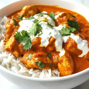 To make game changer butter chicken, gather these essential ingredients: - 500g boneless chicken thighs, chopped into bite-sized cubes - 1 cup plain yogurt - 2 tablespoons ginger-garlic paste - 2 tablespoons freshly squeezed lemon juice - 2 tablespoons vegetable oil - 1 large onion, finely diced - 2 medium tomatoes, blended into a puree - 1 cup heavy cream - 2 tablespoons unsalted butter - 2 teaspoons garam masala - 1 teaspoon cumin powder - 1 teaspoon coriander powder - 1 teaspoon turmeric powder - 1 teaspoon red chili powder (adjust based on spice preference) - Salt, to taste - Fresh cilantro leaves, roughly chopped for garnish What sets this butter chicken apart? It's the blend of spices and the creamy sauce. Here are the game changer ingredients: - Garam Masala: This spice mix adds warmth and depth. It makes every bite special. - Heavy Cream: It brings a rich and smooth texture. This is key for a luxurious sauce. - Yogurt: Marinating the chicken in yogurt keeps it tender and juicy. It also adds tanginess. - Fresh Cilantro: Not just for decoration, it brightens the dish and enhances flavors. Choosing the right ingredients makes all the difference. Here are some tips: - Chicken: Use boneless thighs for the best texture. They stay juicy and tender. - Spices: Opt for fresh spices. They have stronger flavors than old ones. - Tomatoes: Use ripe tomatoes for a sweeter puree. This helps balance the spices. - Yogurt: Choose plain, whole milk yogurt. It adds creaminess and a nice tang. - Cilantro: Look for fresh, bright green leaves. Avoid wilted or yellowing leaves for the best flavor. With these ingredients, you're ready to create a butter chicken that will wow your family and friends! {{ingredient_image_2}} Start by mixing yogurt, ginger-garlic paste, lemon juice, and salt in a bowl. This mixture adds flavor and tenderness. Add the chopped chicken pieces and coat them well. Cover the bowl and place it in the fridge. I recommend letting it marinate for at least one hour, but overnight is best. This step really makes a difference in taste. In a large skillet, heat vegetable oil over medium heat. Once hot, add the marinated chicken but save any leftover marinade. Cook the chicken for about 5 to 7 minutes. Look for a nice golden brown color. Once cooked, take the chicken out and set it aside on a plate. This step seals in the flavors. In the same skillet, add diced onions. Saut&eacute; them for about 5 minutes until they turn golden brown. Then, stir in the pureed tomatoes and let it cook for another 5 minutes. This helps thicken the sauce. You want the oil to separate slightly from the tomato mixture for the best flavor. Now it's time to infuse the spices. Add garam masala, cumin, coriander, turmeric, and red chili powder to the pan. Stir well and cook for 2 more minutes. This allows the spices to release their full flavor. Next, pour in the reserved chicken marinade, heavy cream, and butter. Mix until the sauce is creamy. Let it simmer for about 5 to 7 minutes, stirring occasionally. Finally, add the browned chicken back to the skillet. Stir it through the sauce and cover. Cook on low heat for another 10 minutes. This helps the chicken soak up all those delicious flavors. To make great butter chicken, start with marinating the chicken. Mix yogurt, ginger-garlic paste, and lemon juice. This step adds flavor and keeps the chicken moist. Let it marinate for at least one hour, but overnight is best. When cooking the chicken, use medium heat. This helps it brown nicely without burning. Once it&rsquo;s golden, set it aside. Next, saut&eacute; the onions until they are golden brown. This step builds a rich base for the sauce. One common mistake is skipping the marination. This can lead to bland chicken. Another mistake is not cooking the onions long enough. If they aren&rsquo;t brown, the sauce will lack depth. Be careful not to rush the spice infusion. Letting the spices cook for a couple of minutes is key. This allows the flavors to develop fully. Finally, don&rsquo;t forget to taste the sauce. Adjust the salt before serving for the best flavor. To boost flavor, consider adding a splash of coconut milk. This adds creaminess and a hint of sweetness. You can also use fresh herbs like mint or fenugreek leaves for extra freshness. For a touch of heat, add more red chili powder. Adjust it to your spice level. Lastly, try garnishing with a drizzle of cream or a sprinkle of toasted nuts for added texture. These small tweaks will elevate your butter chicken from good to great. Enjoy the process, and don&rsquo;t be afraid to experiment! Pro Tips Perfect Marination: For the best flavor, marinate the chicken overnight. This allows the spices to penetrate deeper and tenderizes the meat. Control the Heat: Adjust the amount of red chili powder according to your spice preference. Start with less if you're unsure, as you can always add more later. Use Fresh Ingredients: Fresh spices and herbs make a significant difference in flavor. Whenever possible, use fresh ginger, garlic, and cilantro for the best results. Resting Time: Allow the butter chicken to rest for a few minutes after cooking. This helps the flavors meld together and enhances the overall taste. {{image_4}} You can switch out chicken for different proteins. Some great options are: - Turkey: Use boneless turkey thighs for a lighter dish. - Fish: Firm fish like salmon or cod works well too. - Paneer: For a vegetarian twist, this Indian cheese is a tasty choice. Each protein gives the dish a unique flavor and texture. Just adjust cooking times as needed. You can enjoy butter chicken in a vegan style too. Here are some swaps: - Chickpeas: Canned chickpeas add protein and a hearty bite. - Tofu: Firm tofu absorbs the sauce well and offers a great texture. - Vegetables: Use a mix of bell peppers, cauliflower, and peas for added nutrition. Substituting these ingredients keeps the flavor while making it plant-friendly. Get creative with your sauce to enhance flavor. Try these ideas: - Coconut Milk: Replace heavy cream with coconut milk for a tropical twist. - Peanut Butter: A spoonful gives a nutty depth to the sauce. - Lemon Zest: Add this for a fresh and zesty kick. These twists add layers of taste to your butter chicken, making it exciting every time you cook it. To keep your butter chicken fresh, first let it cool down. Transfer the chicken to an airtight container. Make sure to cover it tightly. You can store it in the fridge for up to three days. If you want to keep it longer, freezing is a great option. When you're ready to eat the leftovers, reheat them gently. Use a skillet over low heat. Add a splash of water or cream to keep it moist. Stir often to prevent sticking. You can also use the microwave, but cover it to avoid drying out. Just heat in short bursts, checking it often. For meal prep, you can freeze butter chicken. Place it in a freezer-safe bag or container. Make sure to remove as much air as possible. Label it with the date. It can last up to three months in the freezer. When ready to eat, thaw it overnight in the fridge before reheating. Traditional butter chicken uses a lot of cream and spices. Game changer butter chicken is lighter and has a zestier flavor. I use yogurt and lemon juice for tang. This recipe makes it feel fresh and bright. Yes! You can use coconut cream instead of heavy cream. For yogurt, choose a dairy-free option like almond or soy yogurt. This keeps the dish creamy without dairy. To change the spice level, add less red chili powder for mild flavor. If you like it hot, increase the chili powder. Always taste as you go. You can also serve it with yogurt to cool down the heat. Butter chicken goes well with basmati rice or naan bread. You can also serve it with a side salad or roasted vegetables. These sides balance the rich flavors and make a full meal. This recipe takes about 1 hour and 30 minutes total. Marinating the chicken takes 1 hour but can be done overnight. The cooking time is around 30 minutes. It's worth the wait for great taste! This article covered how to make delicious butter chicken. We discussed key ingredients, cooking steps, and tips to avoid common mistakes. I shared flavor-enhancing tricks and variations for different diets. Proper storage and reheating methods ensure your meal stays tasty. Butter chicken can be a fun dish to make. Enjoy trying new flavors and impressing friends and family with your skills!