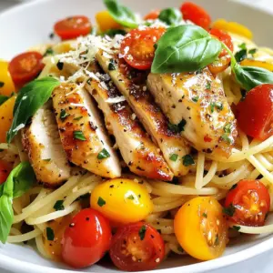 - 250g pasta (choose either spaghetti or fettuccine) - 2 boneless, skinless chicken breasts - 3 tablespoons honey - 1 tablespoon soy sauce - 1 teaspoon freshly cracked black pepper - 1 tablespoon olive oil - 3 cloves garlic, minced - 1 bell pepper (any color), thinly sliced - 1 cup cherry tomatoes, halved - Salt to taste - Fresh basil leaves for garnish - Grated Parmesan cheese (optional, for serving) For this dish, I recommend using spaghetti or fettuccine. Spaghetti is classic and allows the sauce to cling well. Fettuccine has a nice width that holds up to the chicken and sauce. Both options work well with the honey pepper flavors. You can elevate your dish with fresh basil leaves. They add a burst of color and flavor. Grated Parmesan cheese is a lovely touch too. It brings creaminess and depth to the pasta. If you want more heat, consider adding red pepper flakes. They give an extra kick that pairs well with the sweet honey. {{ingredient_image_2}} Start by boiling water in a large pot. Add salt to the water for flavor. Once the water boils, add 250g of your chosen pasta. I like using spaghetti or fettuccine. Cook the pasta until it is al dente, usually 8-10 minutes. Save 1 cup of the pasta water before draining the rest. This starchy water helps the sauce stick later. While the pasta cooks, take 2 boneless, skinless chicken breasts. Season both sides with salt and freshly cracked black pepper. This step gives the chicken great flavor. Let the chicken sit for a few minutes to absorb the seasoning. In a large skillet, heat 1 tablespoon of olive oil over medium heat. Once the oil is hot, add the chicken breasts. Cook each side for about 6-7 minutes. The chicken should turn golden brown and reach an internal temperature of 165&deg;F (75&deg;C). After cooking, remove the chicken from the skillet and let it rest. In the same skillet, add 3 minced garlic cloves and 1 thinly sliced bell pepper. Saut&eacute; for about 2-3 minutes, until the pepper softens and the garlic smells good. Then, stir in 3 tablespoons of honey and 1 tablespoon of soy sauce. Mix well to coat the peppers in this tasty sauce. Next, add 1 cup of halved cherry tomatoes to the skillet. Let them cook for about 2 minutes until they soften. Now, return the drained pasta to the skillet along with the reserved pasta water. Toss everything together using tongs to make sure the pasta is coated nicely in the sauce. Taste your dish and add more salt and pepper if needed. Finally, slice the rested chicken and place it on top of the pasta. Gently mix to combine the flavors. Serve the honey pepper chicken pasta on plates. For a pop of color, add fresh basil leaves on top. If you want extra richness, sprinkle grated Parmesan cheese on each serving. Enjoy your meal! To cook the chicken well, start with room temperature breasts. This helps them cook evenly. Season them well with salt and black pepper. Use a hot skillet with olive oil. Cook the chicken for 6-7 minutes on each side. The chicken should be golden brown and reach an internal temperature of 165&deg;F (75&deg;C). Let it rest for a few minutes before slicing. Resting keeps the juices inside. If you want more heat, add extra black pepper. For a milder dish, use less pepper. You can also add a pinch of red pepper flakes for a kick. Always taste your sauce as you cook. This way, you can adjust the spice to your liking. Remember, you can always add, but it&rsquo;s hard to take away. Store any leftovers in an airtight container. They will stay fresh in the fridge for up to 3 days. To reheat, add a splash of water to keep the pasta moist. Heat it in a skillet over low heat. Stir often to avoid sticking. You can also microwave it, but cover the bowl to keep moisture in. Enjoy your Honey Pepper Chicken Pasta even the next day! Pro Tips Choose Your Pasta Wisely: Opt for pasta shapes that hold sauce well, such as fettuccine or pappardelle, to enhance the overall flavor of the dish. Perfectly Cooked Chicken: Use an instant-read thermometer to ensure chicken reaches an internal temperature of 165&deg;F (75&deg;C) for juicy, safe-to-eat results. Experiment with Vegetables: Feel free to add other vegetables like zucchini or spinach for added nutrition and variety in your honey pepper chicken pasta. Balancing Flavors: Adjust the sweetness of the honey with a splash of lemon juice if you prefer a tangy contrast to the dish's overall flavor profile. {{image_4}} You can switch the chicken for other proteins. Try shrimp or tofu for a tasty twist. Both pair well with the honey sauce and add unique flavors. If you prefer beef, use thin strips of flank steak. Cook the beef for just a few minutes to keep it tender. Each option brings its own flair to this dish. For a vegetarian version, skip the meat and use more veggies. Add mushrooms, zucchini, or spinach for extra flavor. Chickpeas can also add protein and heartiness to the dish. You can still use the same honey sauce. Just toss the veggies in and let them cook until soft. This way, you keep the dish vibrant and filling. You can experiment with different sauces to change the dish. Try a spicy chili sauce for a kick. It will add heat and depth to your meal. Alternatively, use a creamy Alfredo sauce for a rich twist. Just mix it in with the pasta and veggies. Each variation lets you create a new experience while enjoying the same base recipe. Honey Pepper Chicken Pasta offers a balanced meal. This dish is rich in protein from chicken and packed with vitamins from veggies. The pasta adds carbohydrates for energy. One serving contains about 450 calories. The honey adds natural sweetness, while the pepper gives a nice kick. - Chicken: Great source of lean protein. It helps build and repair muscles. - Pasta: Provides energy through carbohydrates. It also contains fiber, which aids digestion. - Bell Pepper: High in vitamins A and C. It supports immune health and skin. - Garlic: Known for its health benefits, it can boost immunity and heart health. - Honey: Natural sweetener with antioxidants. It helps soothe sore throats and provides energy. - Chicken: Approximately 165 calories - Pasta: Around 200 calories - Honey: About 60 calories - Olive Oil: Roughly 120 calories - Vegetables: Less than 30 calories combined This means each serving packs nutrients without too many calories. Enjoy a tasty meal that supports your health! Yes, you can use whole wheat pasta. It adds more fiber and a nutty flavor. Whole wheat pasta works well with the honey and pepper sauce. Just cook it the same way as regular pasta. This swap keeps your meal healthy and filling. If you want to replace honey, try agave syrup or maple syrup. Both give a similar sweetness. You can also use brown sugar mixed with a little water. This keeps the flavor profile close to honey. Adjust the amount based on your taste. To make this dish gluten-free, use gluten-free pasta. Many brands offer great options like rice or quinoa pasta. Just cook it according to the package. Ensure that all other ingredients, like soy sauce, are gluten-free. This way, everyone can enjoy the meal. You can pair this pasta with a fresh salad or garlic bread. A simple side of steamed vegetables also works well. For drinks, try a light white wine or sparkling water. These options balance the sweet and spicy flavors of the dish. In this blog post, we explored how to make a delicious Honey Pepper Chicken Pasta. We covered the key ingredients, from the best pasta types to optional garnishes. I shared step-by-step instructions to cook the pasta, prepare the chicken, and make a tasty sauce. You also learned tips for cooking chicken, adjusting spice levels, and storing leftovers. Finally, we discussed variations and health benefits. With these insights, you can now create your own dish. Enjoy experimenting with flavors and make it your own!